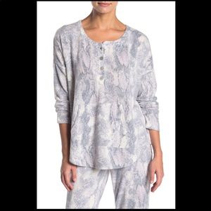 Ady P soft snake print Henley